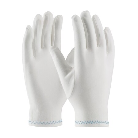 Pip Stretch Nylon Inspection Glove w/Zig-Zag Stitched Rolled Hem - Full Fashion Pattern, 12PK 98-712